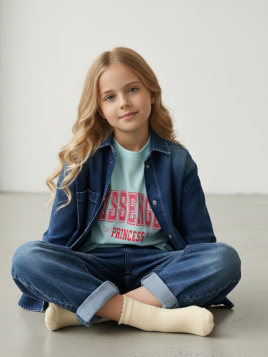 Skarpetki bawełniane ecru gładkie tullinogi