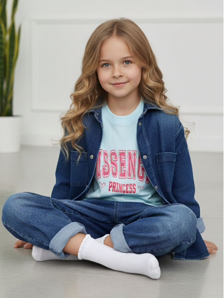 Skarpetki bawełniane białe gładkie tullinogi