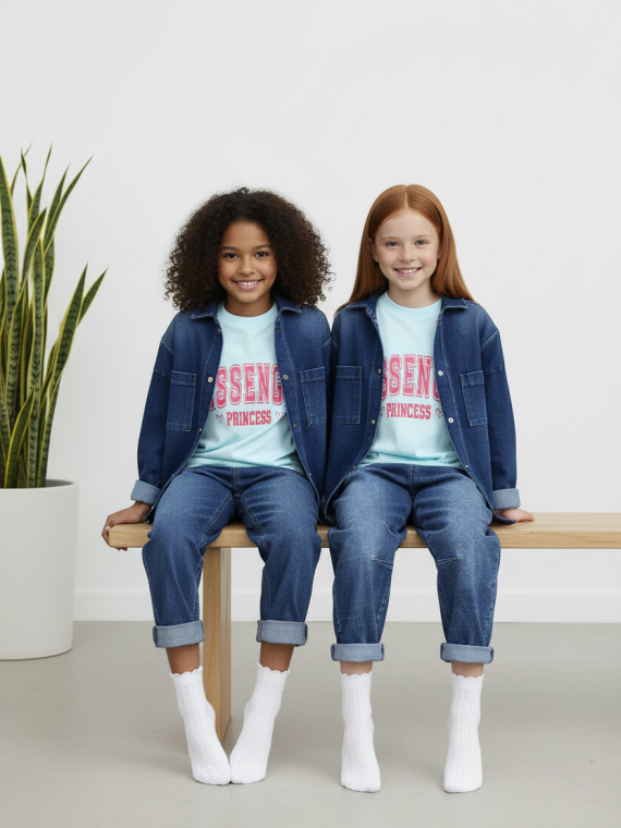 Skarpetki bawełniane białe gładkie tullinogi